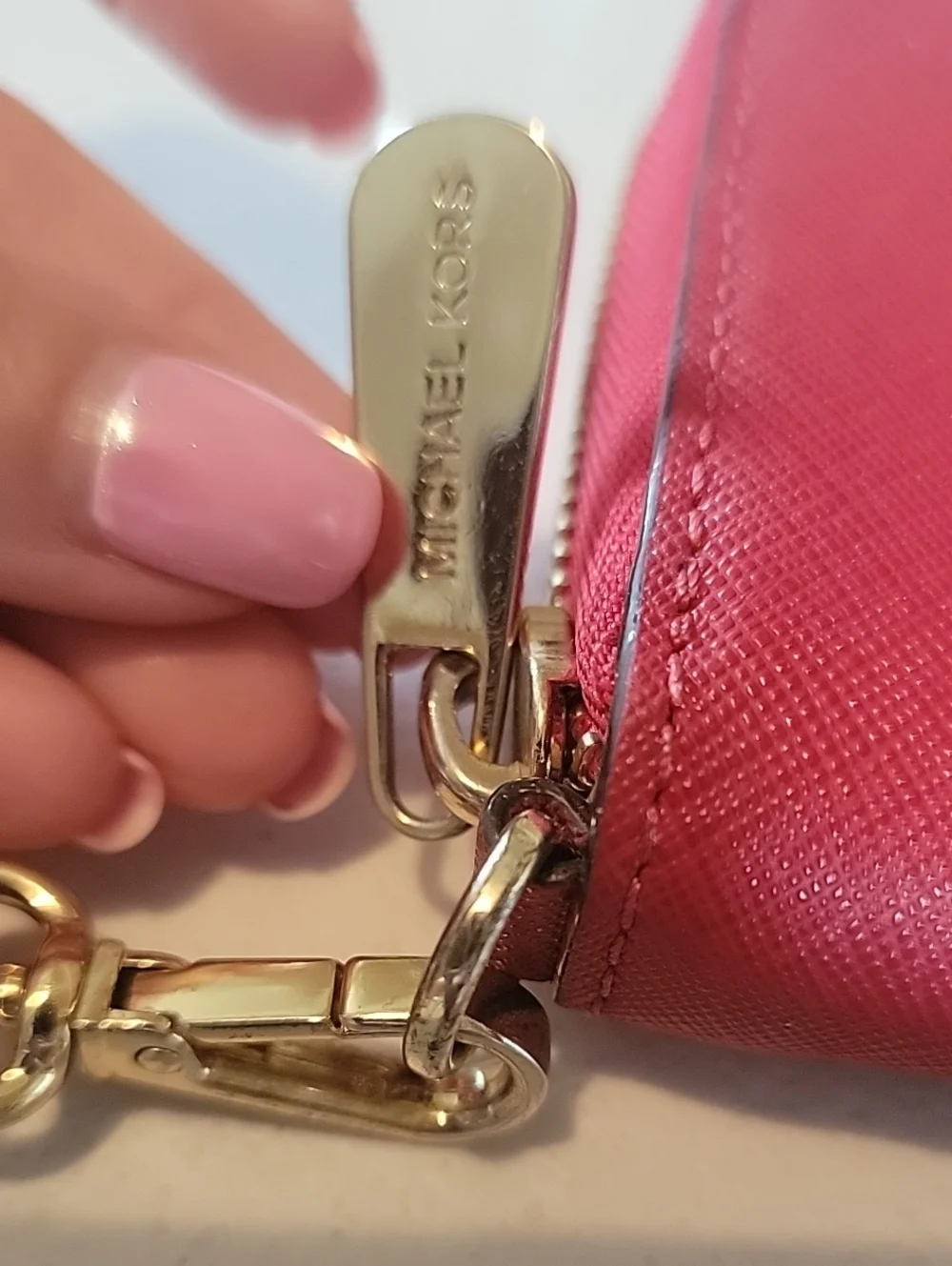 Michael Kors saffiano leather